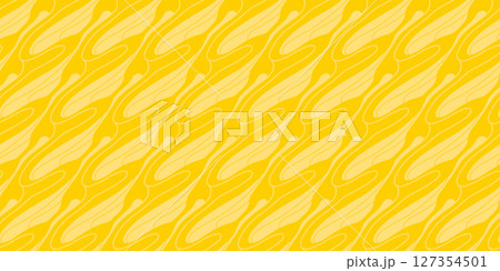 抽象的なかたちのイラストパターン　背景素材 127354501