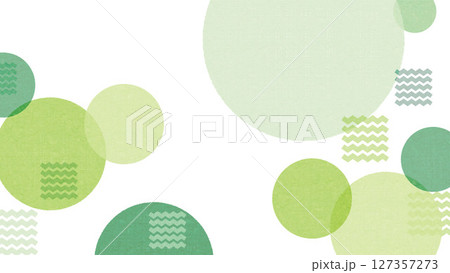 bg素材-グリーン模様2025-2 bg素材-グリーン模様2025-2 127357273