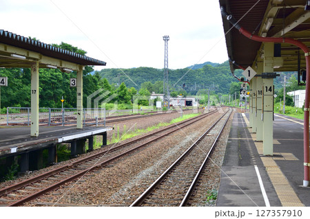 JR北海道、石勝線の新夕張駅から新得駅までの風景(2023年夏) JR北海道、石勝線の新夕張駅から新得駅までの風景(2023年夏) 127357910