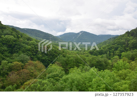 JR北海道、石勝線の新夕張駅から新得駅までの風景(2023年夏) 127357923