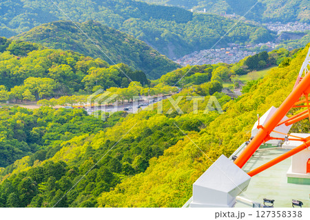 （長崎県）稲佐山山頂展望台の景色 127358338