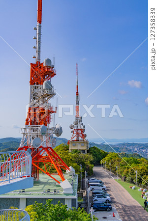 （長崎県）稲佐山山頂展望台の景色 127358339