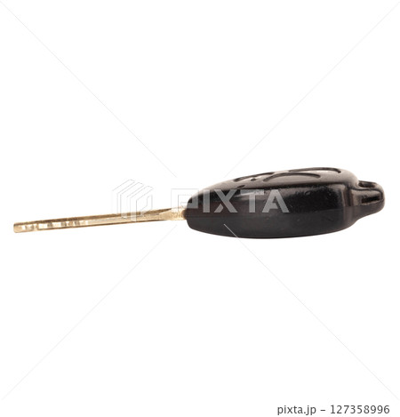 car key isolated on white 127358996