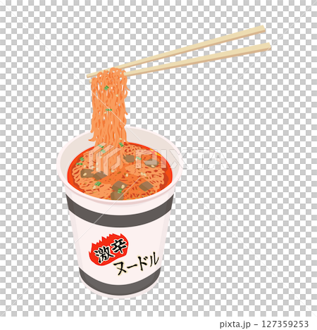 用筷子吃辣泡麵的圖解 用筷子吃辣泡麵的圖解 127359253