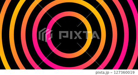 Abstract Concentric Circles Background 127360019