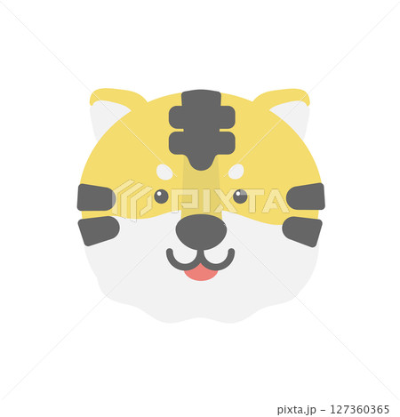 トラ　イラスト 127360365