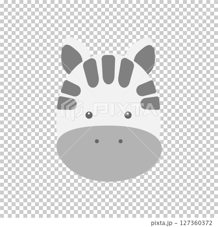 シマウマ　イラスト 127360372