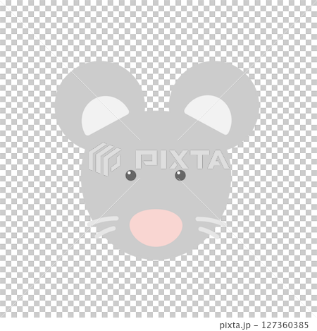ネズミ　イラスト 127360385