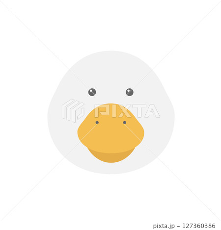 アヒル　イラスト 127360386