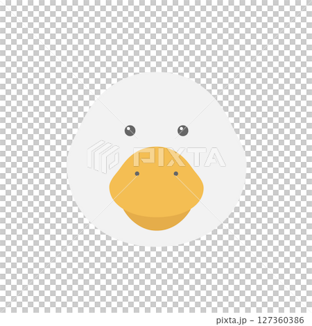 アヒル　イラスト 127360386