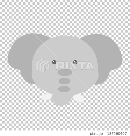 ゾウ　イラスト 127360407