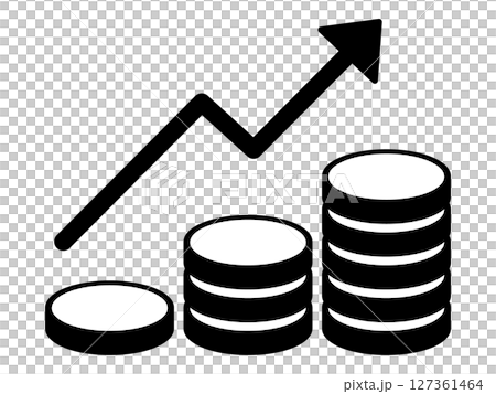 Coin icon monotone 127361464