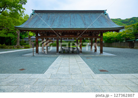 宗像大社辺津宮　手水舎 127362807