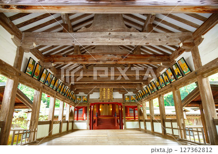 宗像大社辺津宮　本殿　拝殿 127362812