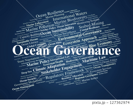Ocean Governance Word Cloud. Key Terms in Sustainable Marine Management and Global Policy Ocean Governance Word Cloud. Key Terms in Sustainable Marine Management and Global Policy 127362974