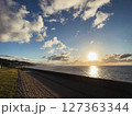 新潟　＜直江津周辺から見た日本海＞ 127363344