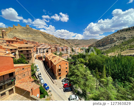 スペインで最も美しい村 アルバラシン旧市街 スペインで最も美しい村 アルバラシン旧市街 127363829