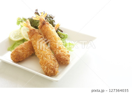 冷凍食品のエビフライ 冷凍食品のエビフライ 127364035