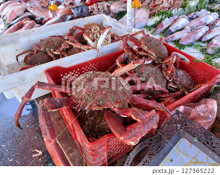 Essaouira fish market, Morocco Essaouira fish market, Morocco 127365222