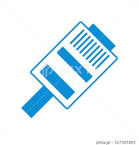 Computer port icon design 127365805