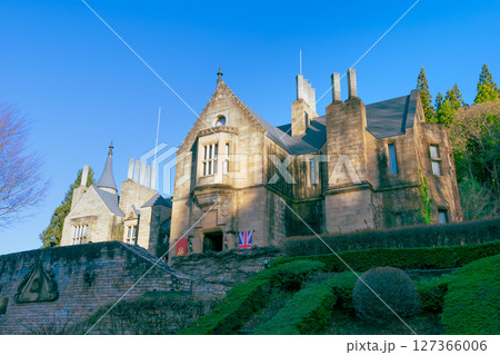 西洋のお城風景　ロックハート城 127366006