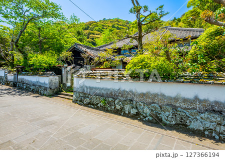 大分県　佐伯の町並み 127366194