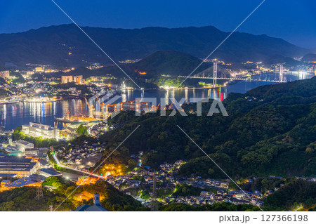 （長崎県）稲佐山の夜景・日本三大夜景 127366198