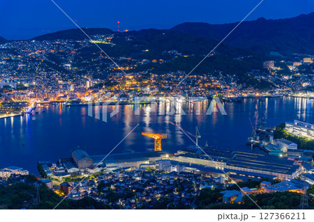 （長崎県）稲佐山の夜景・日本三大夜景 127366211