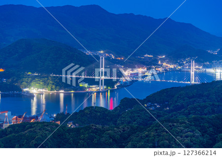（長崎県）稲佐山の夜景・日本三大夜景 127366214