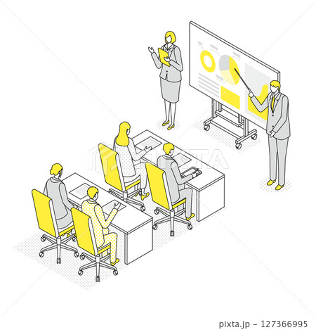 ヒアリング〜提案・プレゼンの流れ 127366995