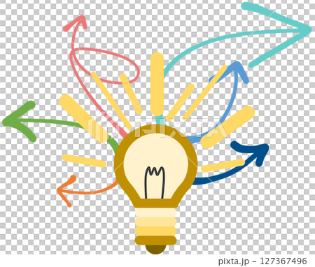 Graphic illustrations that inspire ideas 127367496