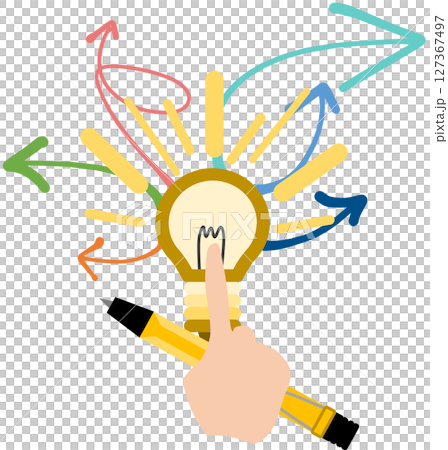 Graphic illustrations that inspire ideas 127367497