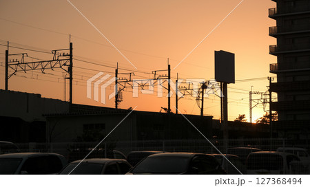 夕焼け空 127368494