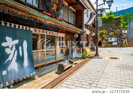 富山県 南砺市 井波の町並み 富山県 南砺市 井波の町並み 127371030