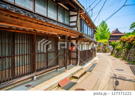 富山県 南砺市 井波の町並み 富山県 南砺市 井波の町並み 127371222