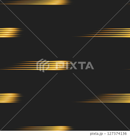 seamless pattern on black background golden lines 127374136