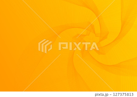 Yellow Geometric Spiral Star in Abstract Motion Yellow Geometric Spiral Star in Abstract Motion 127375813