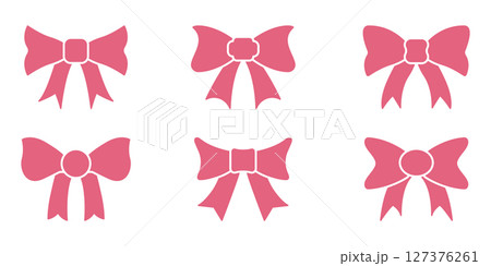Bow Tie and Ribbon Knot Silhouettes for Gifts, Fashion, and Celebrations Solid Icon Set. Decorative Bow Elements for Packaging Silhouette Symbol Collection. Isolated Vector Illustration Bow Tie and Ribbon Knot Silhouettes for Gifts, Fashion, and Celebrations Solid Icon Set. Decorative Bow Elements for Packaging Silhouette Symbol Collection. Isolated Vector Illustration 127376261
