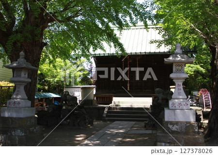 千葉県市川市本塩にある「本塩豊受神社」 127378026