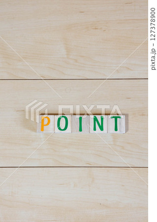 文字ブロック POINT 文字ブロック POINT 127378900