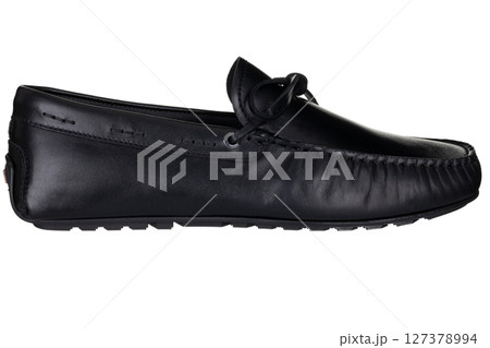 Black Leather Loafer Shoe for Men Black Leather Loafer Shoe for Men 127378994