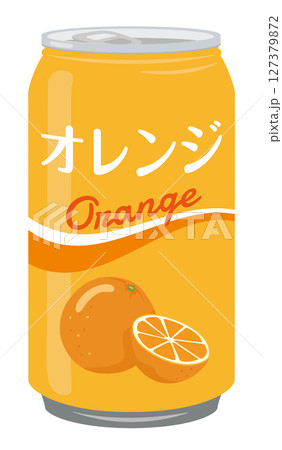 缶ジュース_オレンジジュース 127379872