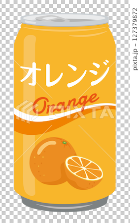 缶ジュース_オレンジジュース 127379872