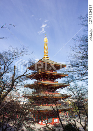 高幡不動尊の五重塔 127380457