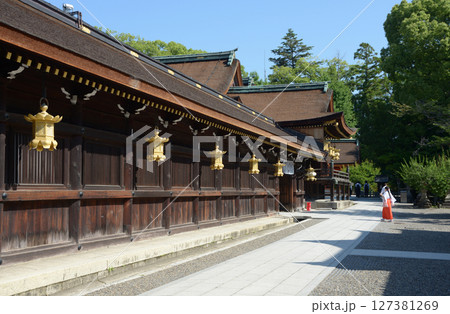北野天満宮　東回廊　京都市上京区 127381269