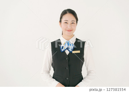 制服を着た女性 制服を着た女性 127381554