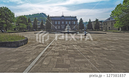 小樽 運河公園と歴史的建造物 小樽 運河公園と歴史的建造物 127381837