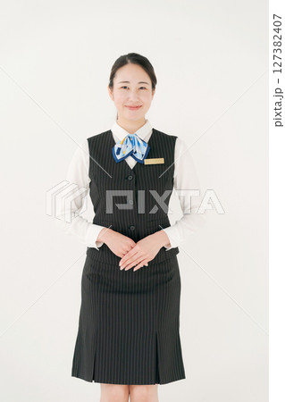 制服を着た女性 制服を着た女性 127382407