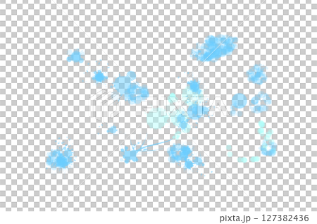 Watercolor blue background material Watercolor blue background material 127382436