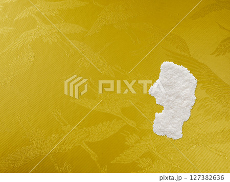 米で作った山形県の地図 127382636